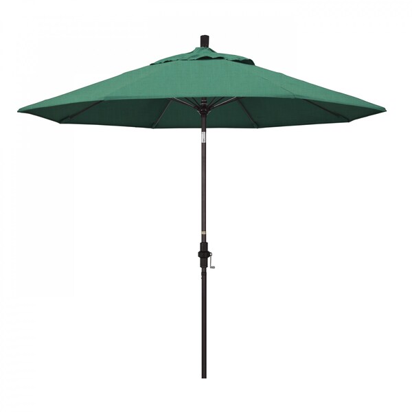California Umbrella Patio Umbrella, Octagon, 101" H, Sunbrella Fabric, Spectrum Aztec - 194061025680