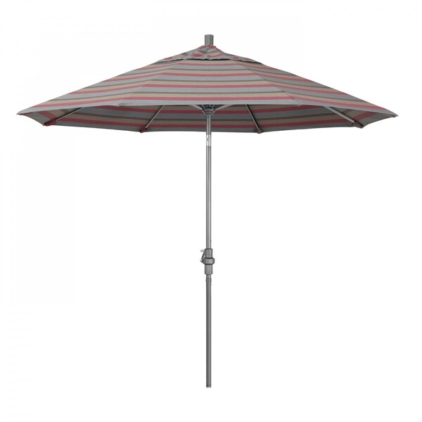 California Umbrella Patio Umbrella, Octagon, 102.38" H, Sunbrella Fabric, Gateway Blush - 194061016510