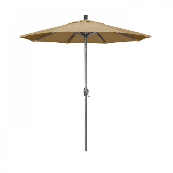 California Umbrella Patio Umbrella, Octagon, 95.5" H, Sunbrella Fabric, Linen Sesame - 194061028933