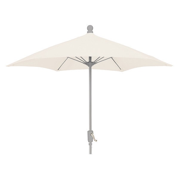 Fiberbuilt Patio Umbrella Crank Ba, Natural, 7.5 ft. - 7HCRA-NATURAL