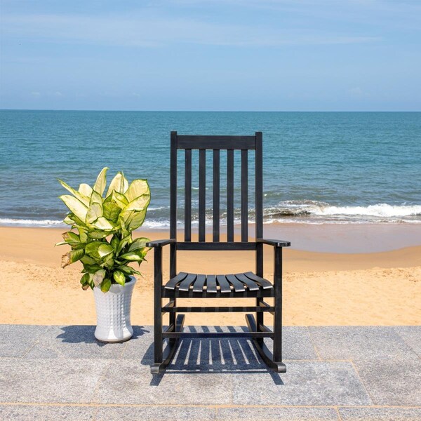 Safavieh Shasta Rocking Chair, Black - PAT7002D