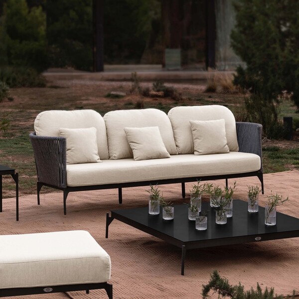 Skyline Design Boston Sofa with Sunbrella Cushion - 24153-LGFRD-CUSH