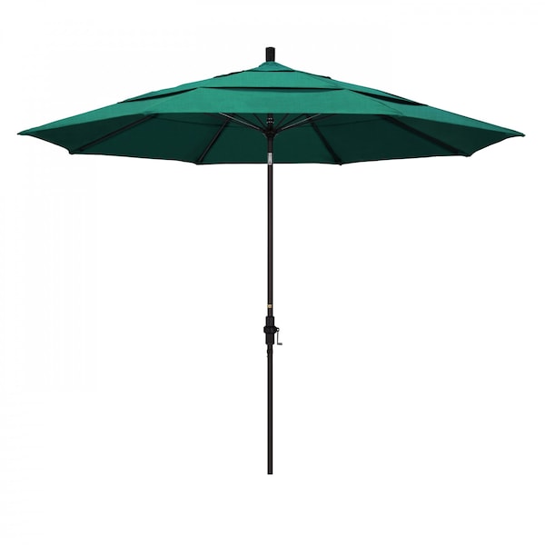 California Umbrella Patio Umbrella, Octagon, 109.5" H, Sunbrella Fabric, Spectrum Aztec - 194061020548
