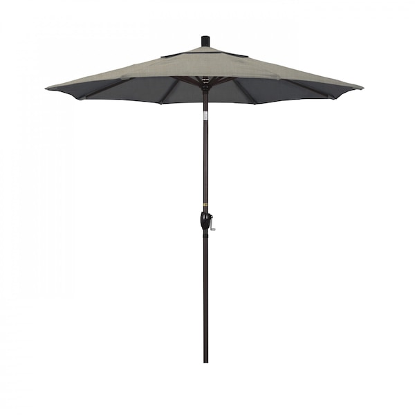 California Umbrella Patio Umbrella, Octagon, 95.5" H, Sunbrella Fabric, Spectrum Dove - 194061029367
