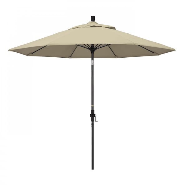California Umbrella Patio Umbrella, Octagon, 101" H, Sunbrella Fabric, Antique Beige - 194061027653