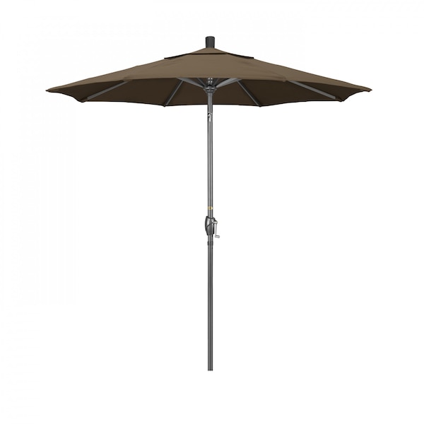 California Umbrella Patio Umbrella, Octagon, 95.5" H, Sunbrella Fabric, Cocoa - 194061028704