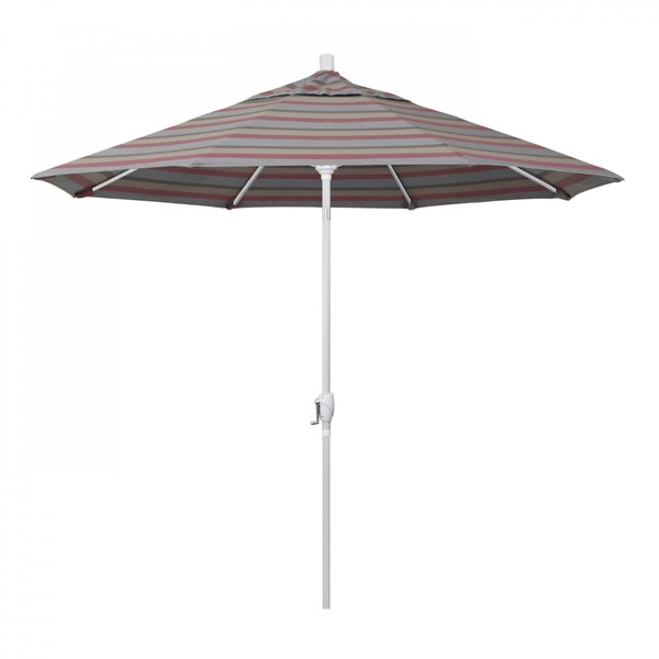 California Umbrella Patio Umbrella, Octagon, 101" H, Sunbrella Fabric, Gateway Blush - 194061034170