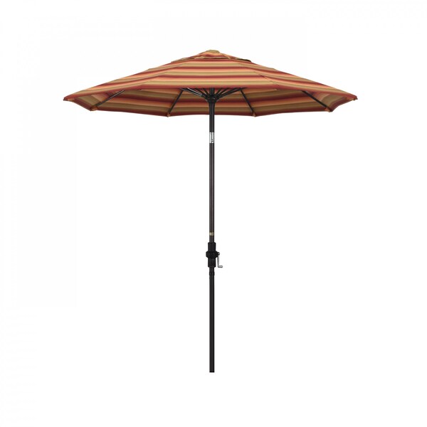 California Umbrella Patio Umbrella, Octagon, 102.5" H, Sunbrella Fabric, Astoria Sunset - 194061024270