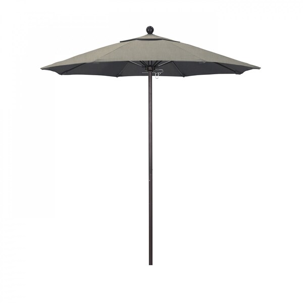 California Umbrella Patio Umbrella, Octagon, 96" H, Sunbrella Fabric, Spectrum Dove - 194061003619