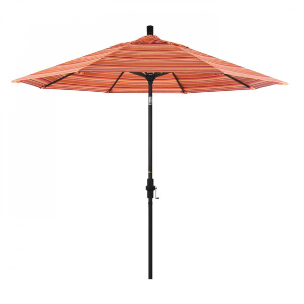 California Umbrella Patio Umbrella, Octagon, 102.38" H, Sunbrella Fabric, Dolce Mango - 194061019122