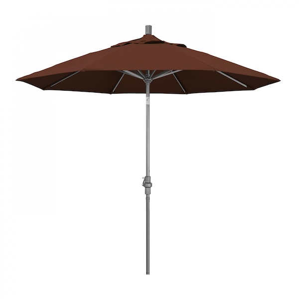 California Umbrella Patio Umbrella, Octagon, 102.38" H, Sunbrella Fabric, Bay Brown - 194061016305
