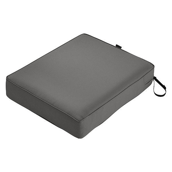 Classic Accessories Lounge Seat Cushion, Light, Grey - 62-018-LCHARC-EC
