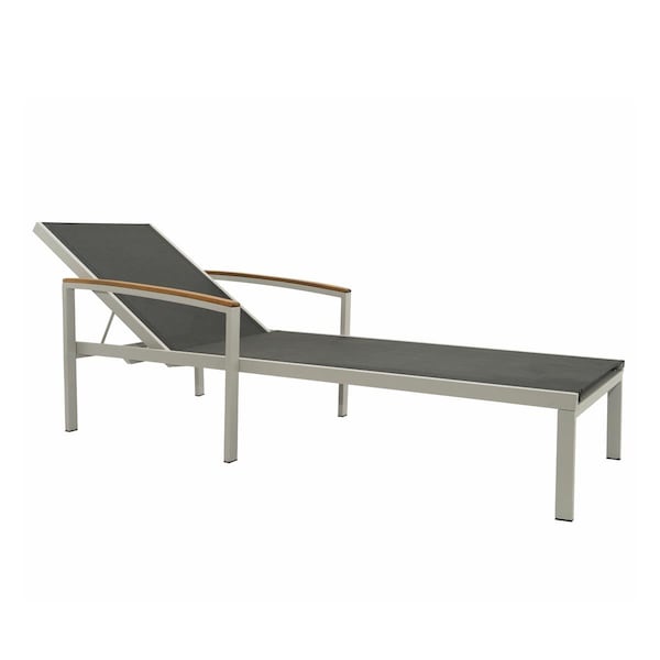 Carolina Braylee Reclining Chaise Lounge, Black - CO7825-BLK