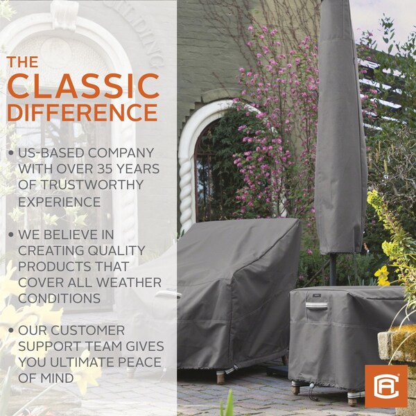 Classic Accessories Large Chaise Lounge Cover, 86 in L x 34 in W x 30 in H, 2PK - 55-712-045101-2PK