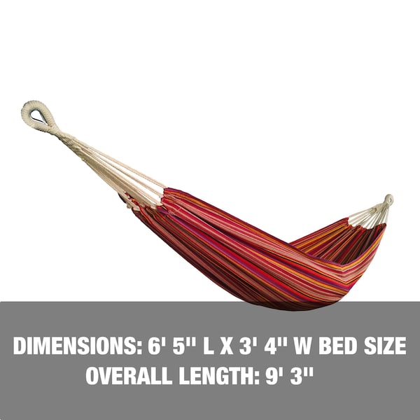 Snow Joe Bliss Hammocks Hammock in a Bag w Rope loops  Hanging Hardware - BH-400-TA