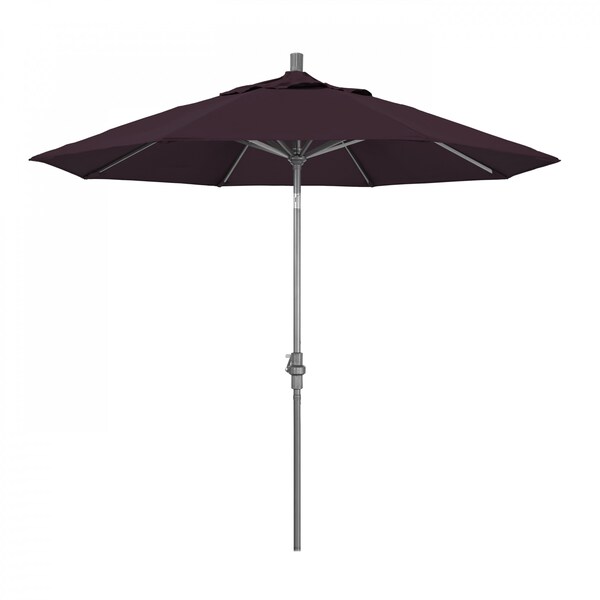 California Umbrella Patio Umbrella, Octagon, 102.38" H, Pacifica Fabric, Purple - 194061016954