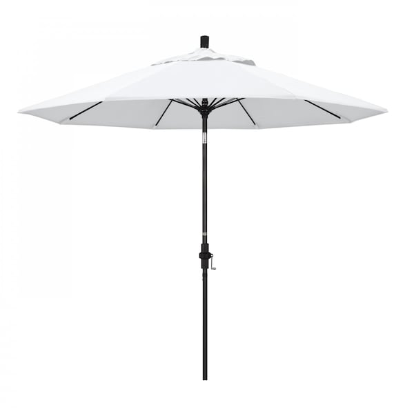 California Umbrella Patio Umbrella, Octagon, 101" H, Olefin Fabric, White - 194061027936