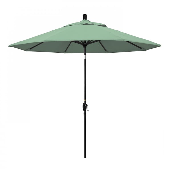 California Umbrella Patio Umbrella, Octagon, 101" H, Pacifica Fabric, Spa - 194061035375