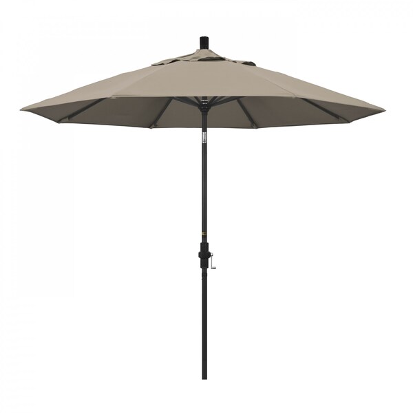 California Umbrella Patio Umbrella, Octagon, 102.38" H, Pacifica Fabric, Taupe - 194061019641