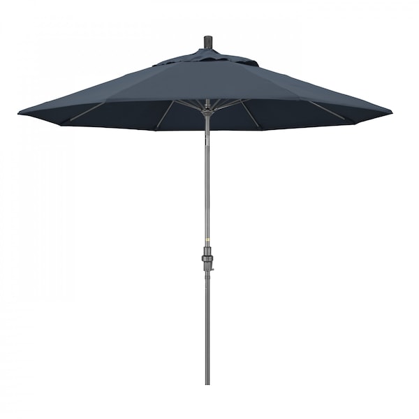 California Umbrella Patio Umbrella, Octagon, 101" H, Pacifica Fabric, Sapphire - 194061025598