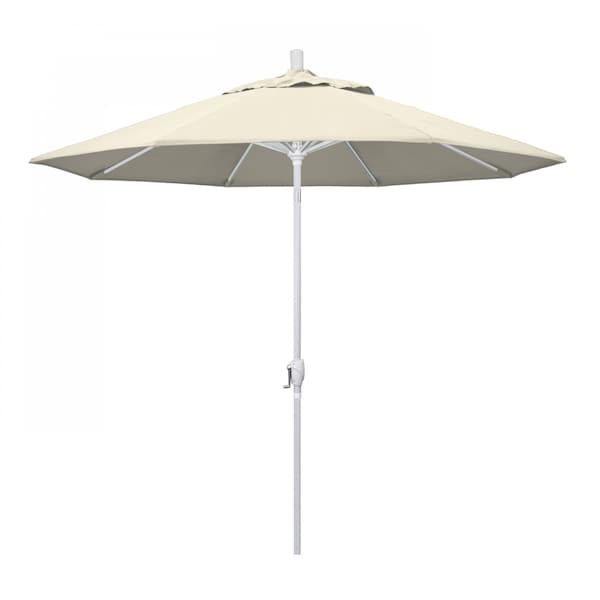 California Umbrella Patio Umbrella, Octagon, 101" H, Olefin Fabric, Beige - 194061034255