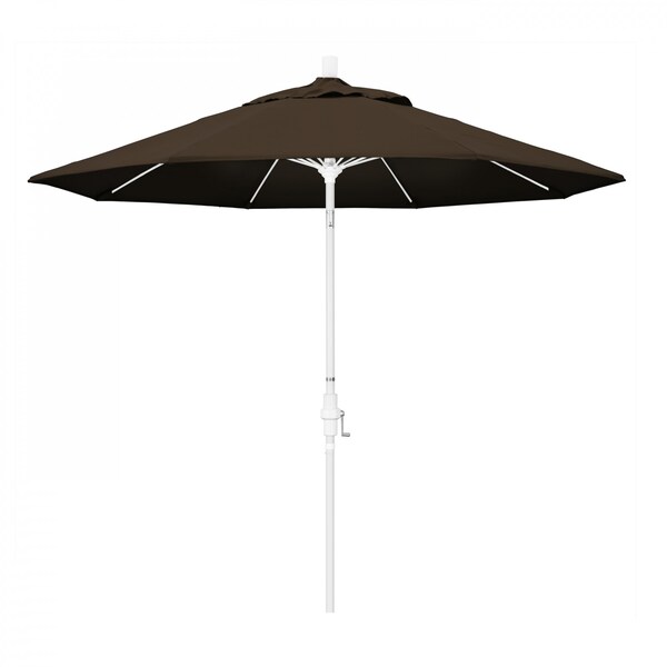 California Umbrella Patio Umbrella, Octagon, 101" H, Pacifica Fabric, Mocha - 194061027349