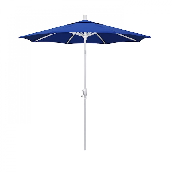 California Umbrella Patio Umbrella, Octagon, 95.5" H, Pacifica Fabric, Pacific Blue - 194061030868