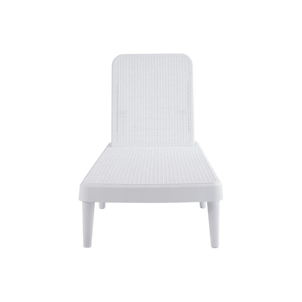 Lagoon Tahiti Resin Rattan Style Chaise Lounge - 7030W8-SSLGS