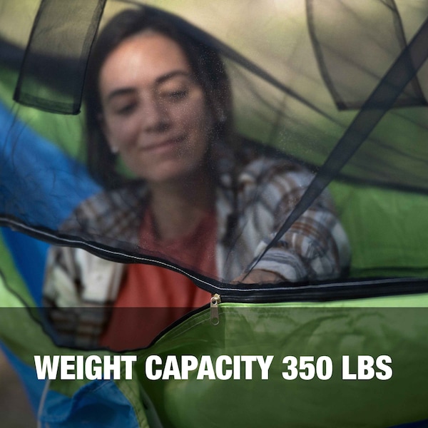 Snow Joe Bliss Hammocks Hammock in a Bag w Mosquito Net  Adjustable Tree Straps - BH-406XLS-N-MM