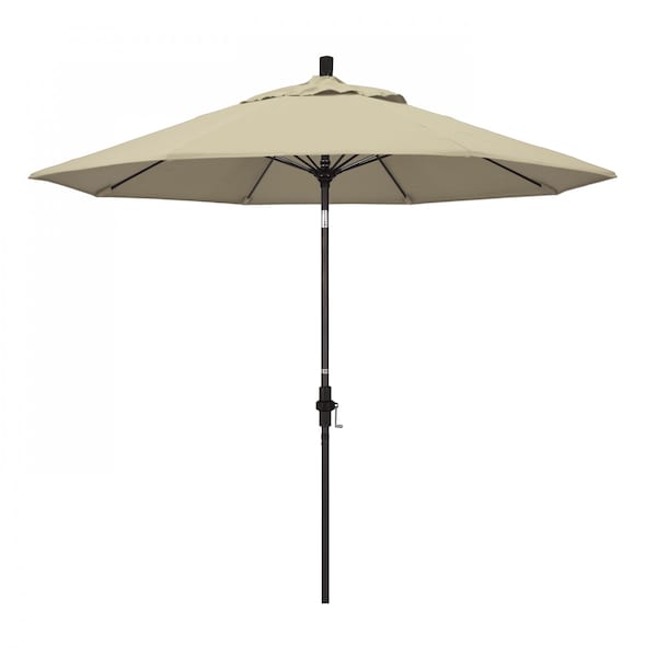 California Umbrella Patio Umbrella, Octagon, 101" H, Sunbrella Fabric, Antique Beige - 194061025857