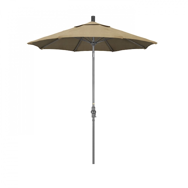 California Umbrella Patio Umbrella, Octagon, 102.5" H, Sunbrella Fabric, Linen Sesame - 194061023471