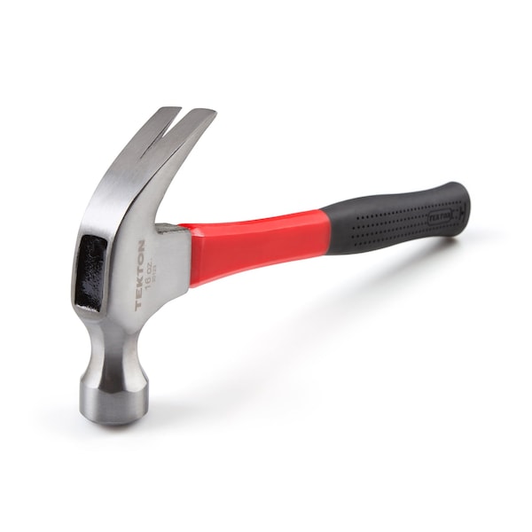 Tekton 16 oz. Jacketed Fiberglass Claw Hammer - 30123