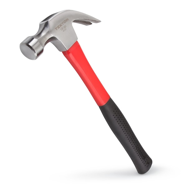Tekton 16 oz. Jacketed Fiberglass Claw Hammer - 30123