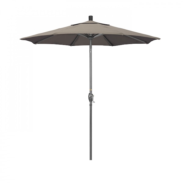 California Umbrella Patio Umbrella, Octagon, 95.5" H, Sunbrella Fabric, Taupe - 194061028780