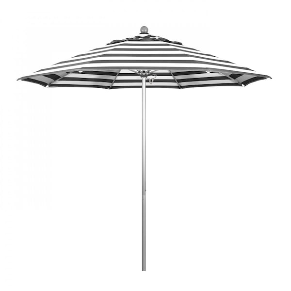 California Umbrella Patio Umbrella, Octagon, 103" H, Sunbrella Fabric, Cabana Classic - 194061005750