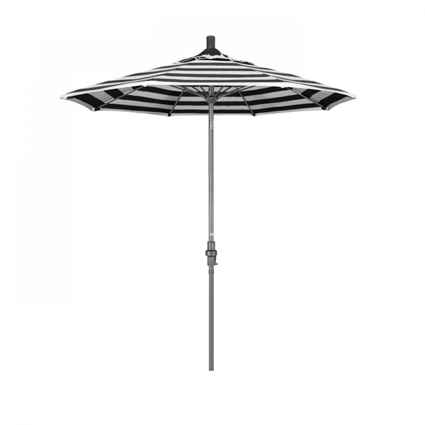 California Umbrella Patio Umbrella, Octagon, 102.5" H, Sunbrella Fabric, Cabana Classic - 194061023464