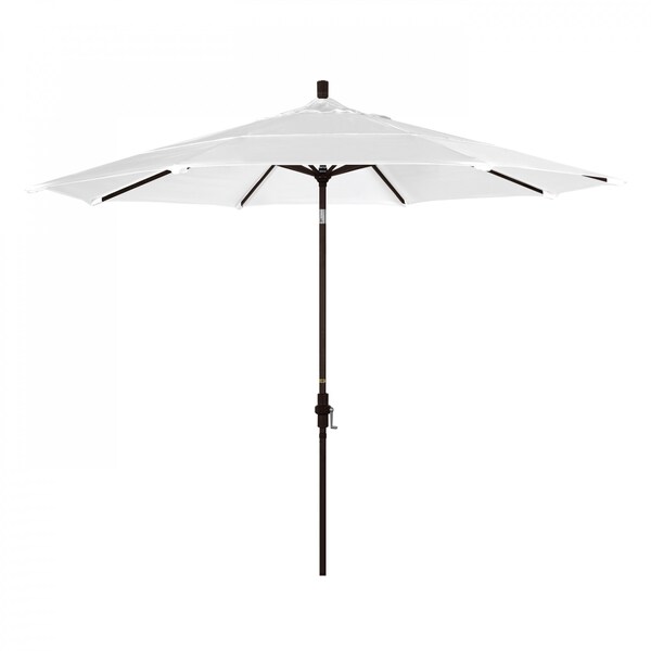 California Umbrella Patio Umbrella, Octagon, 110.5" H, Sunbrella Fabric, Natural - 194061013649