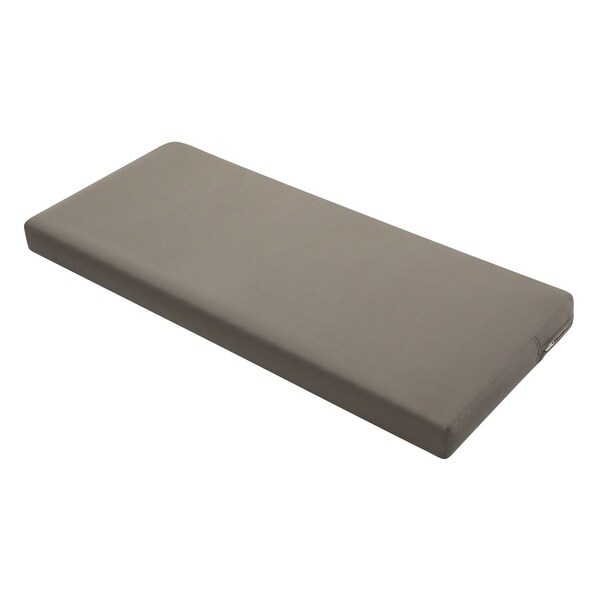 Classic Accessories Ravenna Bench Cushion, Dark Taupe, 42"x18"x3" - 62-014-TAUPE-EC