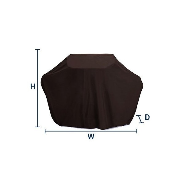 Eevelle Portofino Series - Round Table Cover - Brown - PFTRDL-BWN