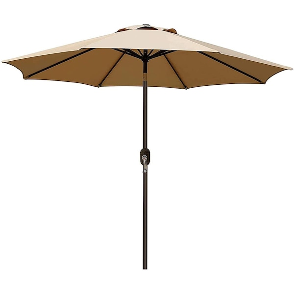 Solitario 9 in. Patio Umbrella Champagne - SO3006854