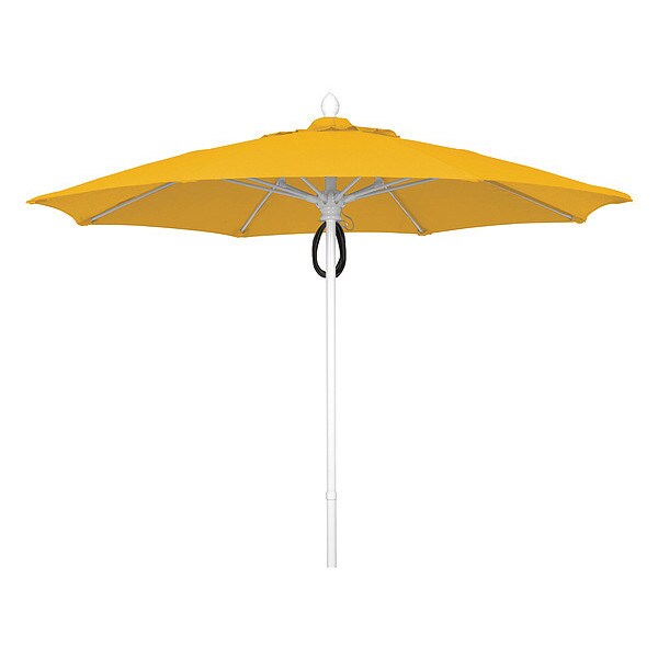 Fiberbuilt Market Umbrella 8Rib Pulley Pin, Yellow, 9 ft. - 9MPPW-4602