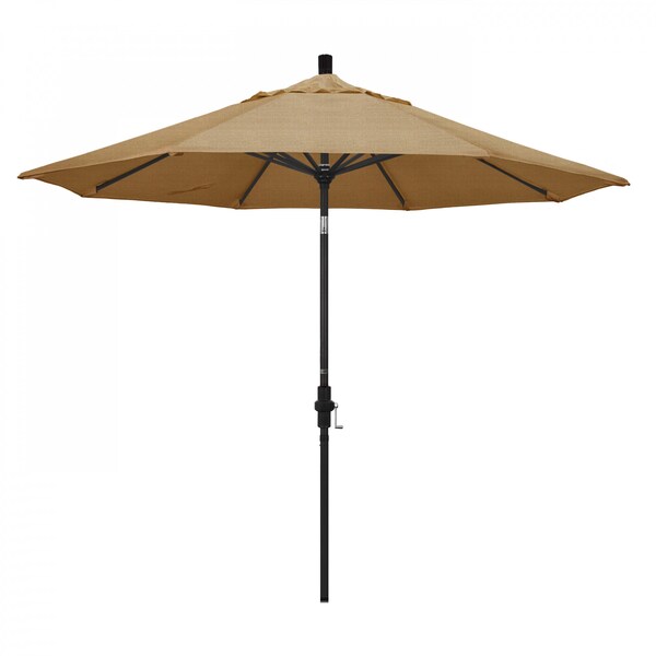 California Umbrella Patio Umbrella, Octagon, 102.38" H, Sunbrella Fabric, Linen Sesame - 194061019238