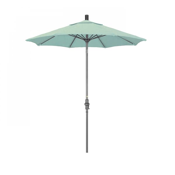 California Umbrella Patio Umbrella, Octagon, 102.5" H, Sunbrella Fabric, Spectrum Mist - 194061023020