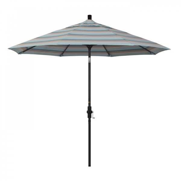 California Umbrella Patio Umbrella, Octagon, 102.38" H, Sunbrella Fabric, Gateway Mist - 194061019221