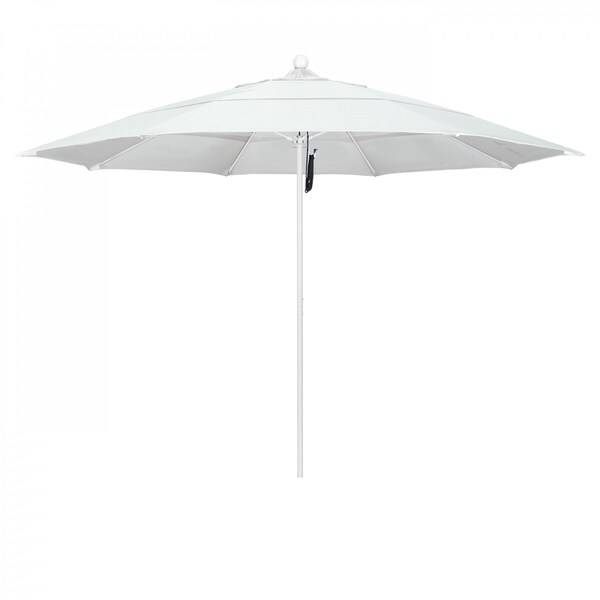 California Umbrella Patio Umbrella, Octagon, 107" H, Sunbrella Fabric, Natural - 194061001783