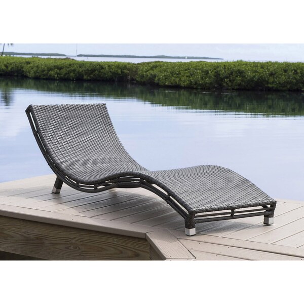 Panama Jack Outdoor Panama Jack Graphite Curve Chaise Lounge - PJO-1601-GRY-CC