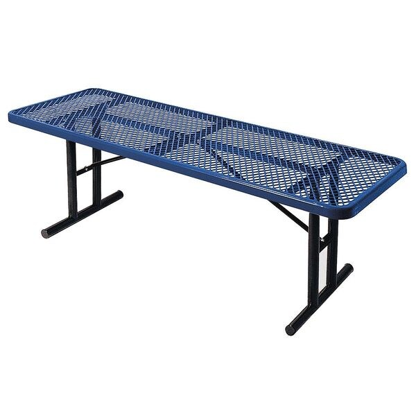 Ultrasite Picnic Table, 96" W x30" D, Blue - 238U-V8-BLUE