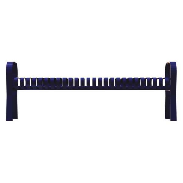 Thomas Steele Outdoor Bench, 71 in. L, 20 in. W, Blue - CRF-6-VS-MBL
