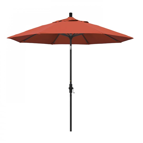 California Umbrella Patio Umbrella, Octagon, 102.38" H, Olefin Fabric, Sunset - 194061019320