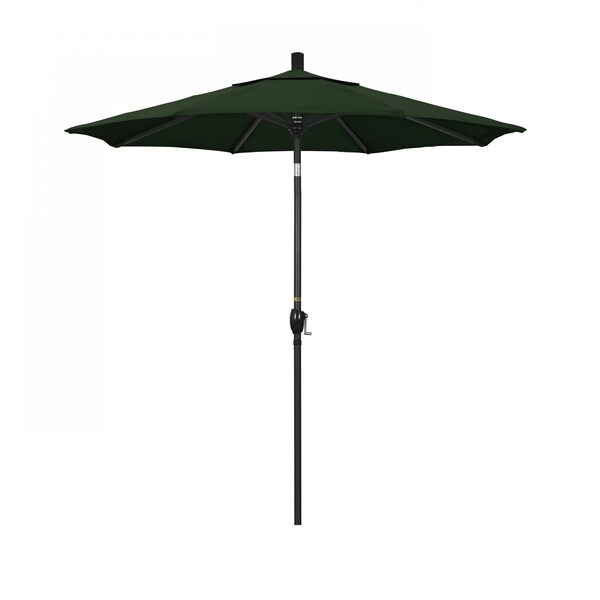 California Umbrella Patio Umbrella, Octagon, 95.5" H, Pacifica Fabric, Hunter Green - 194061031865